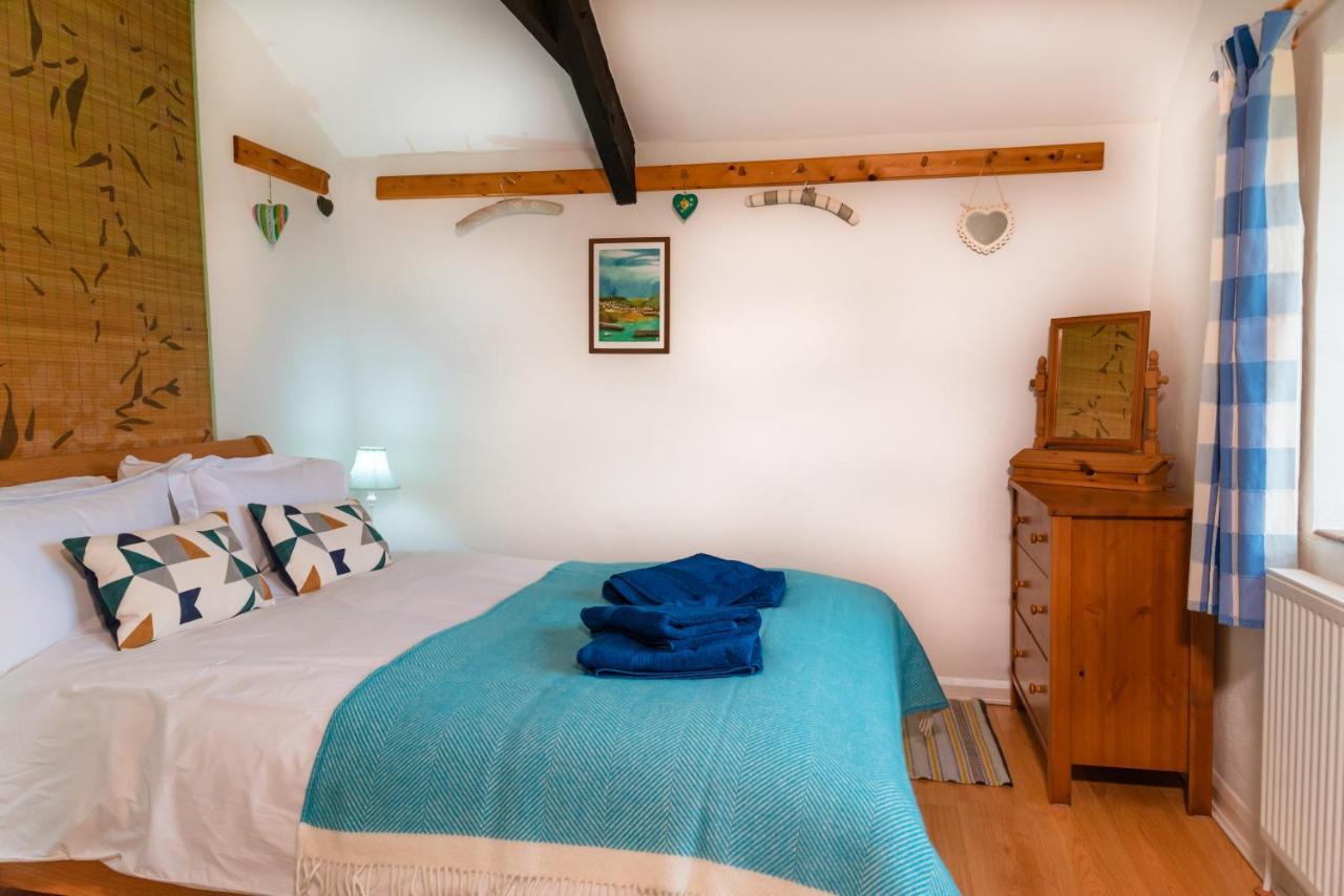 Polrunny Farm Blackberry Cottage - Cornwall Bliss In Sight Of The Sea บอสคาสเซิล ภายนอก รูปภาพ