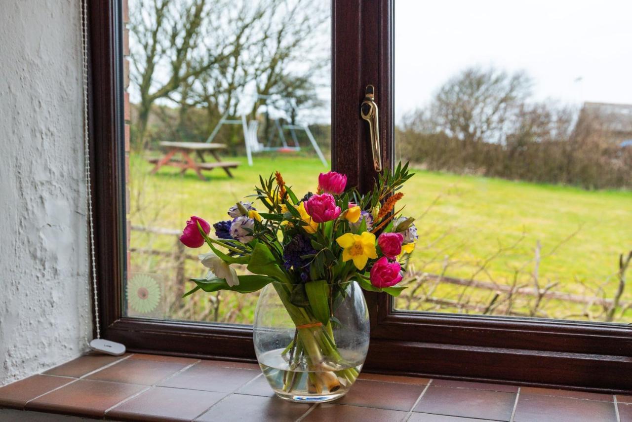Polrunny Farm Blackberry Cottage - Cornwall Bliss In Sight Of The Sea บอสคาสเซิล ภายนอก รูปภาพ