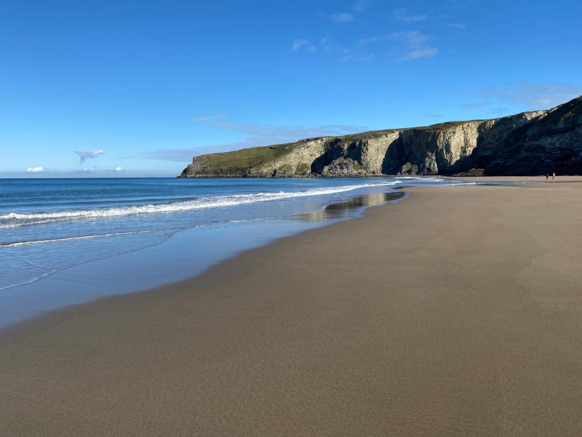 Polrunny Farm Blackberry Cottage - Cornwall Bliss In Sight Of The Sea บอสคาสเซิล ภายนอก รูปภาพ