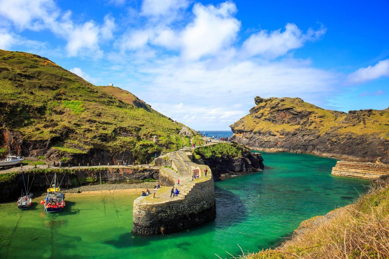 Polrunny Farm Blackberry Cottage - Cornwall Bliss In Sight Of The Sea บอสคาสเซิล ภายนอก รูปภาพ