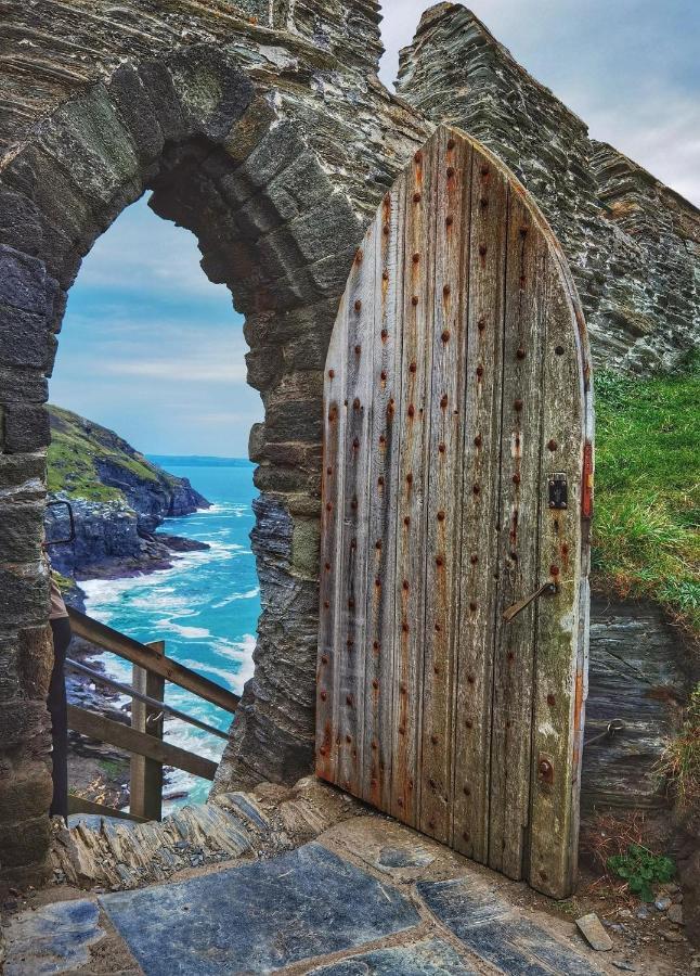 Polrunny Farm Blackberry Cottage - Cornwall Bliss In Sight Of The Sea บอสคาสเซิล ภายนอก รูปภาพ