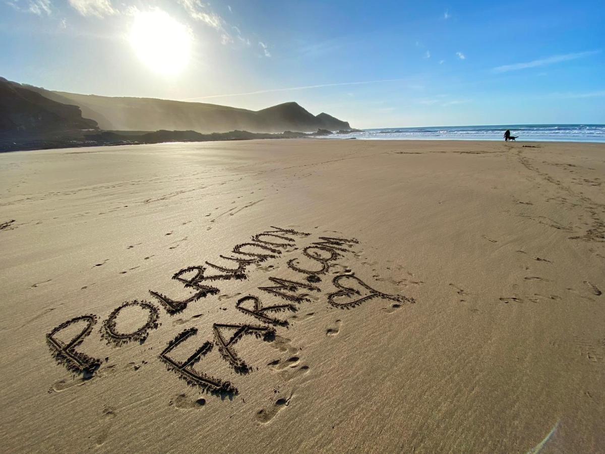 Polrunny Farm Blackberry Cottage - Cornwall Bliss In Sight Of The Sea บอสคาสเซิล ภายนอก รูปภาพ