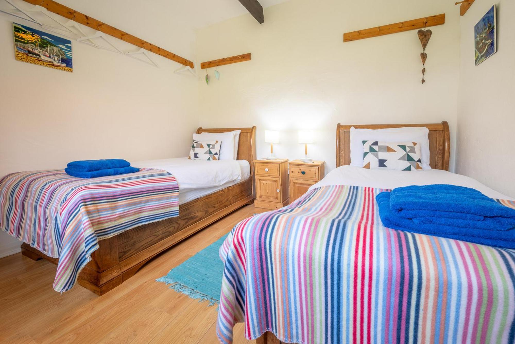 Polrunny Farm Blackberry Cottage - Cornwall Bliss In Sight Of The Sea บอสคาสเซิล ภายนอก รูปภาพ