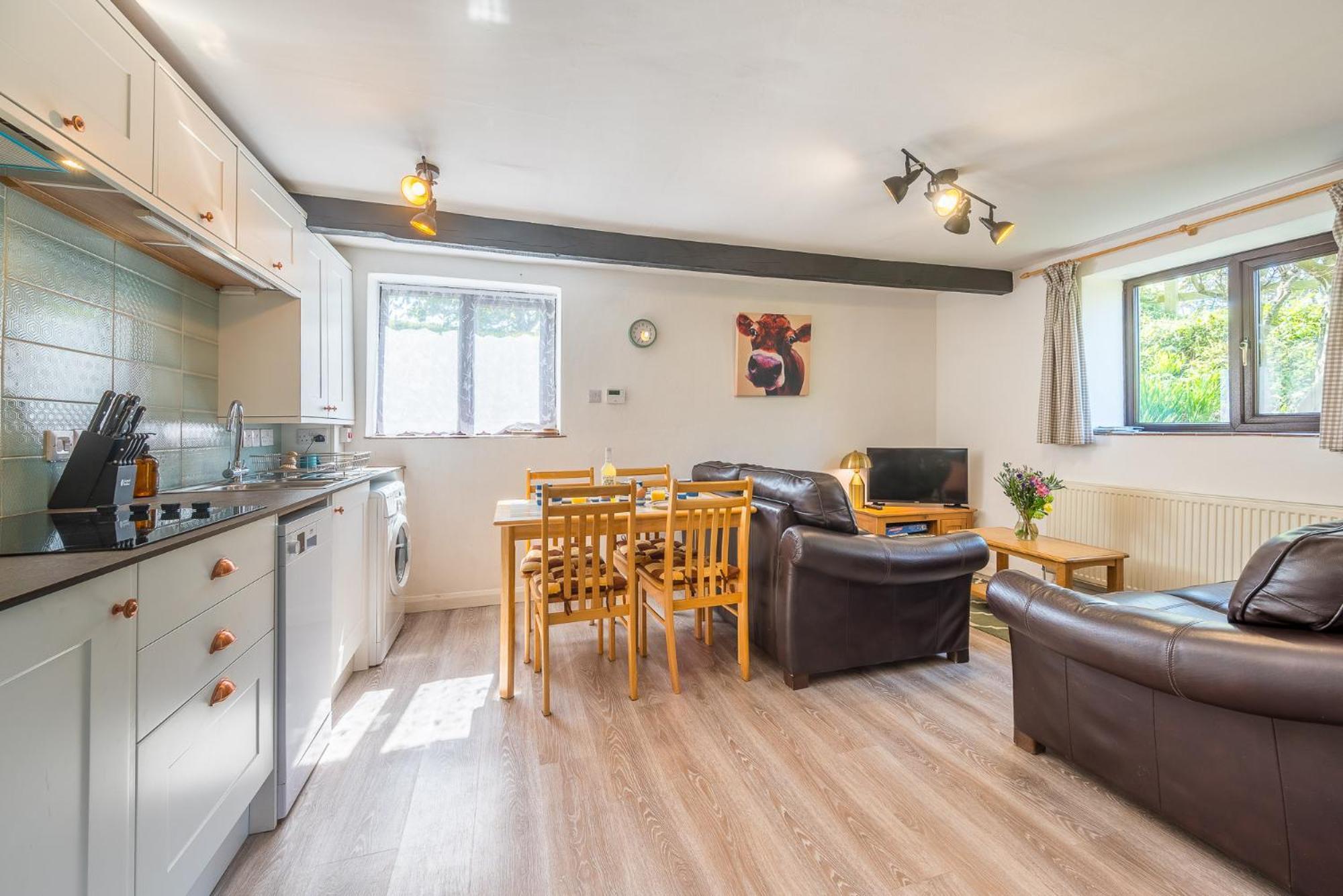 Polrunny Farm Blackberry Cottage - Cornwall Bliss In Sight Of The Sea บอสคาสเซิล ภายนอก รูปภาพ